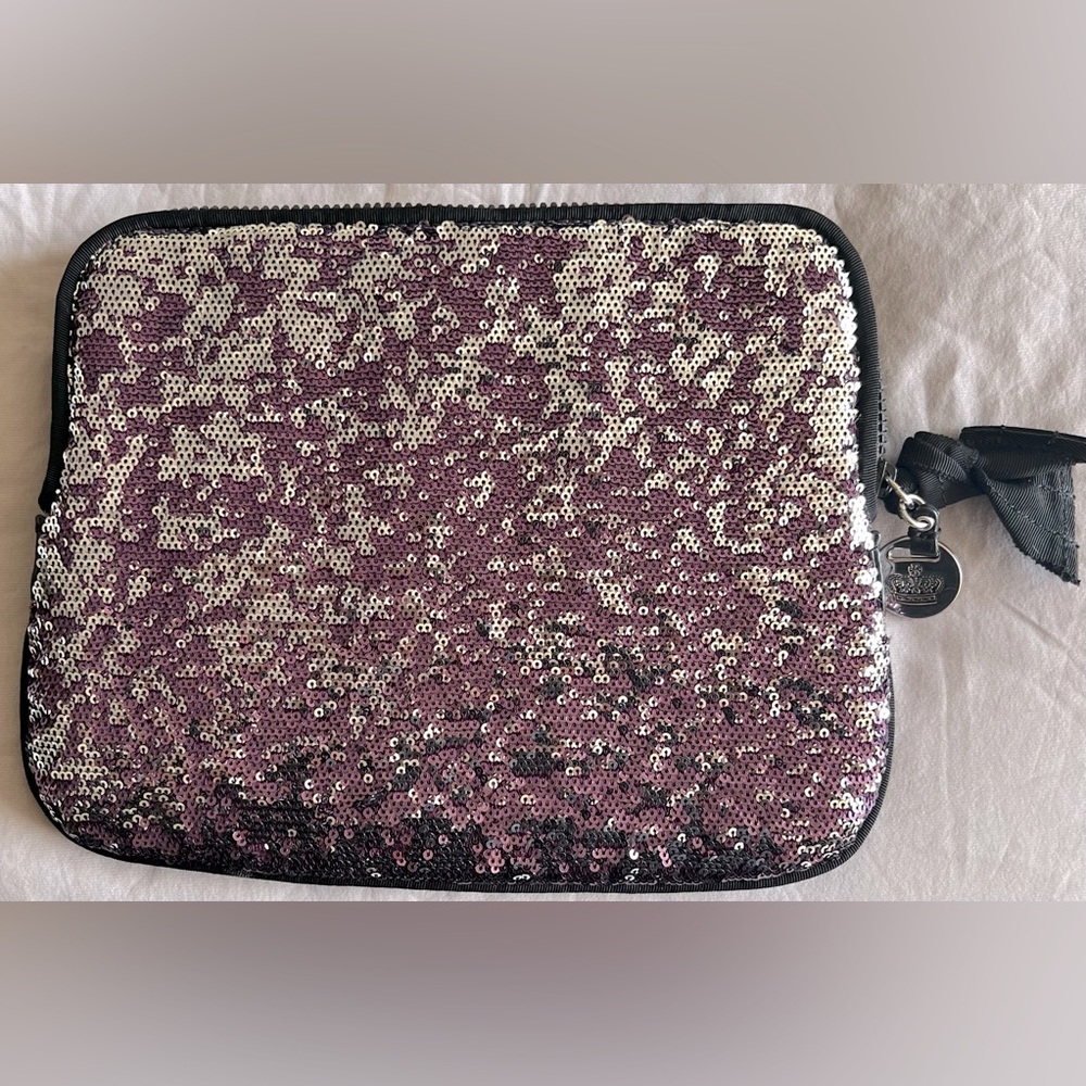 VNTG Sequin Juicy Couture iPad mini case